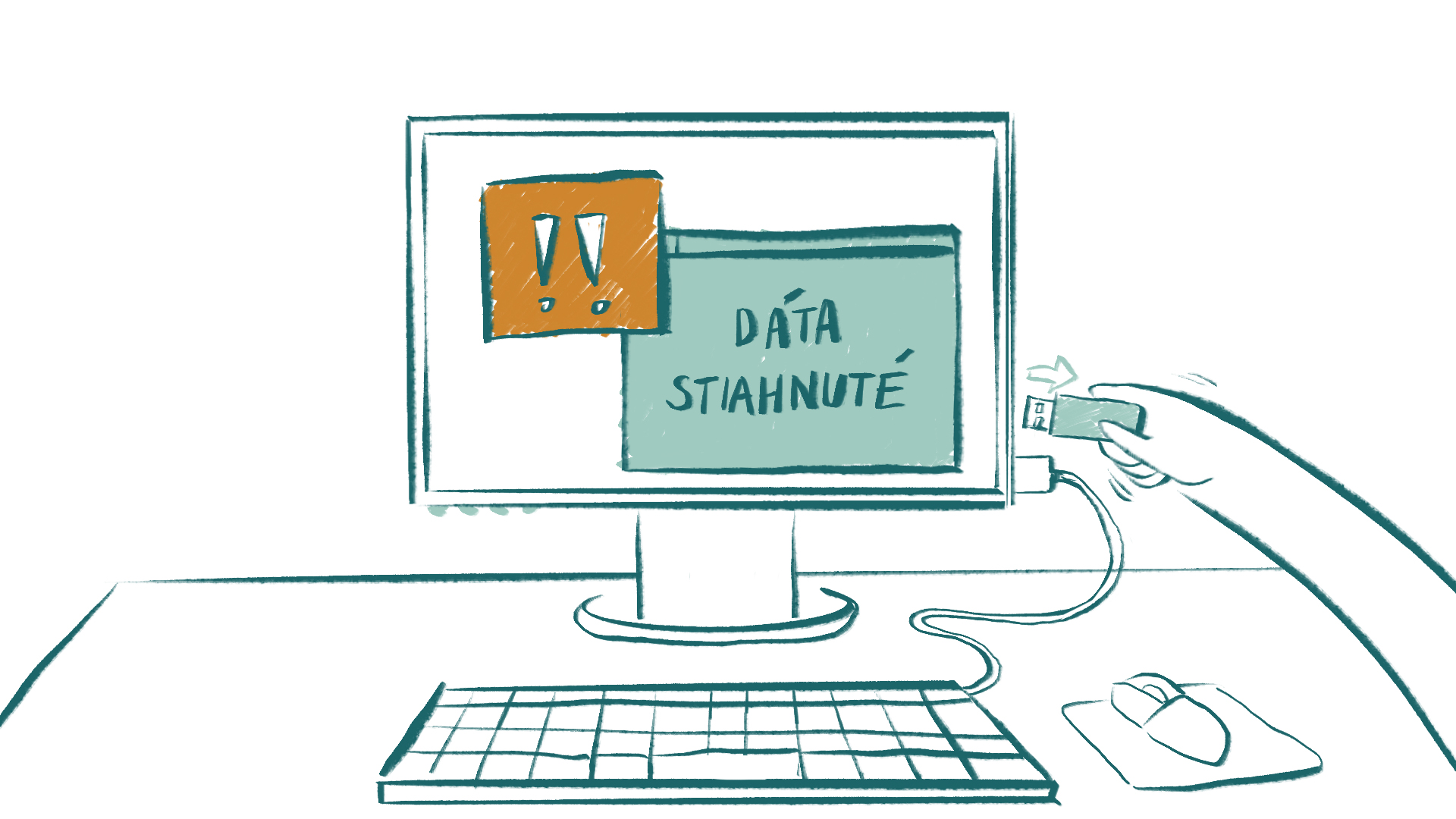 Je možné kvalifikovať nedovolené stiahnutie dát zamestnávateľa na USB kľúč zamestnanca ako závažné porušenie pracovnej disciplíny?